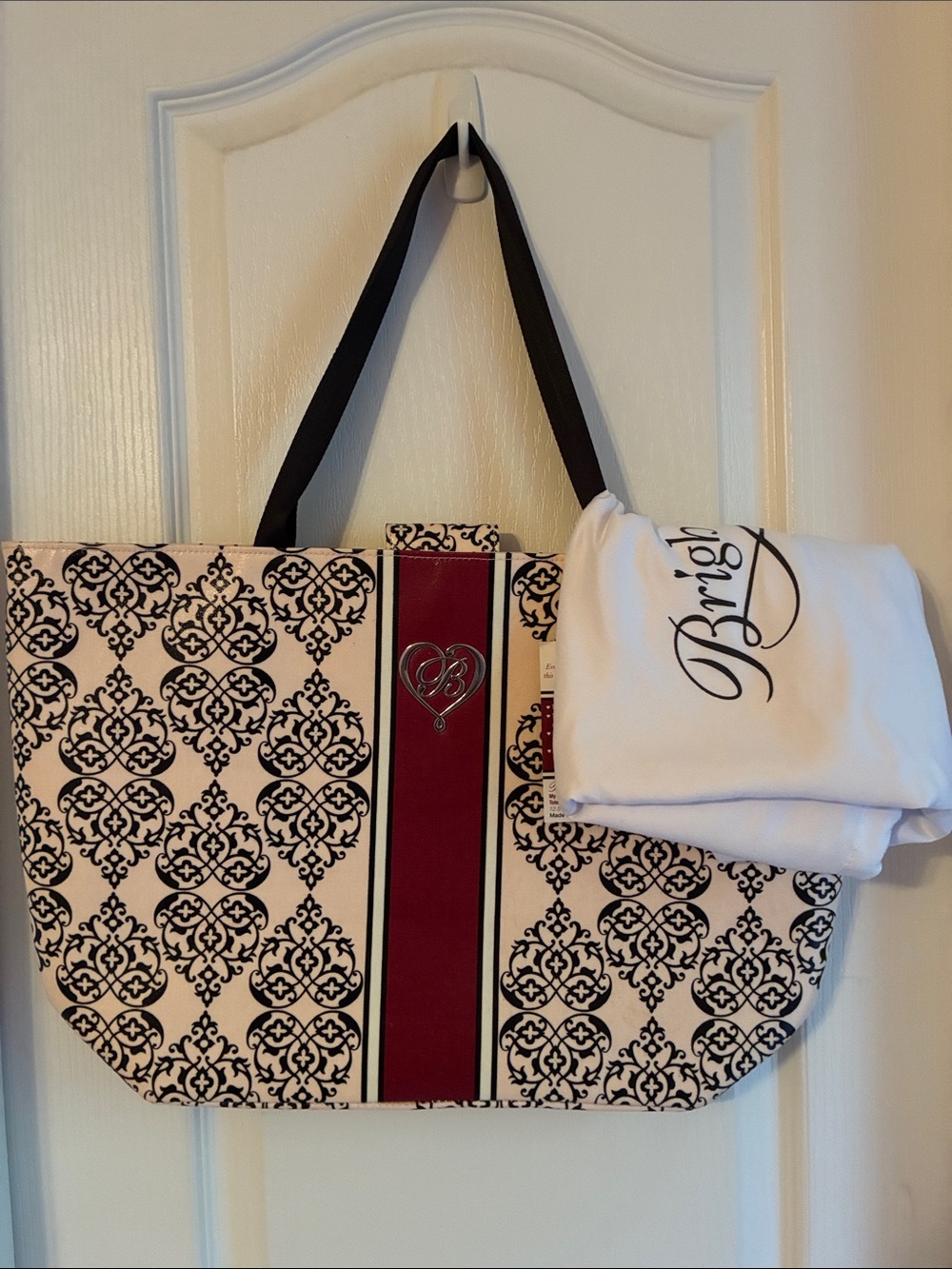 NWT Brighton Be My Sweet Valentine Tote Bag with Dust Bag